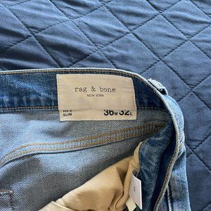 Rag & Bone Jeans Fit 2 Slim 36w 32L